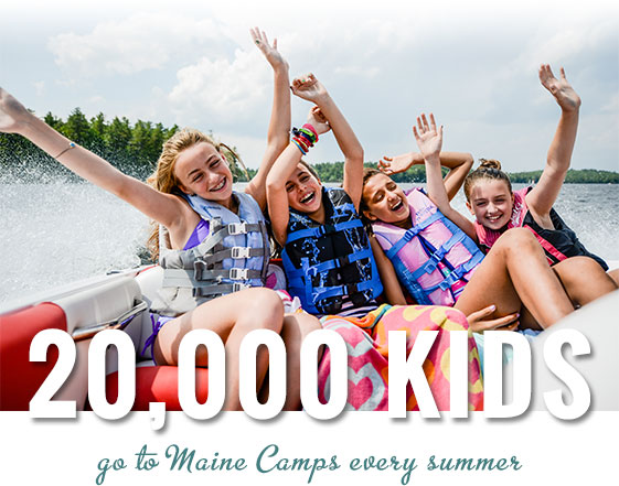 20,000 kids go to Maine Camps every summer